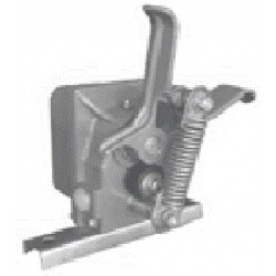 Limitator de cursa cu parghie tip furca